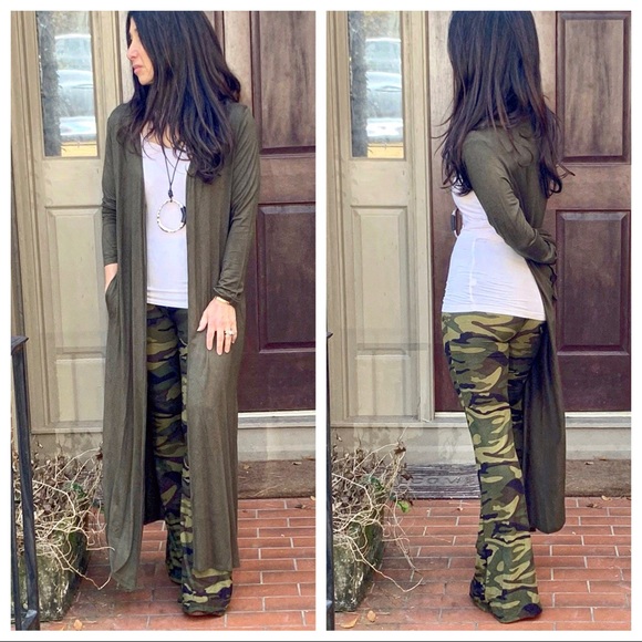 ✨LAST ONE✨Camouflage bell flare pants - Picture 7 of 7